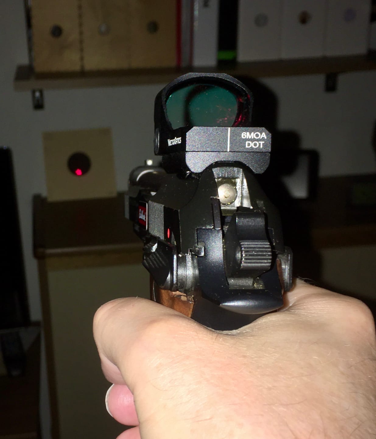 Customer photo review of Vector Optics Laser Boresighter für viele gängigen Kaliber