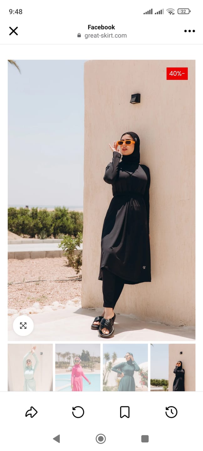 Customer photo review of Sportive Burkini