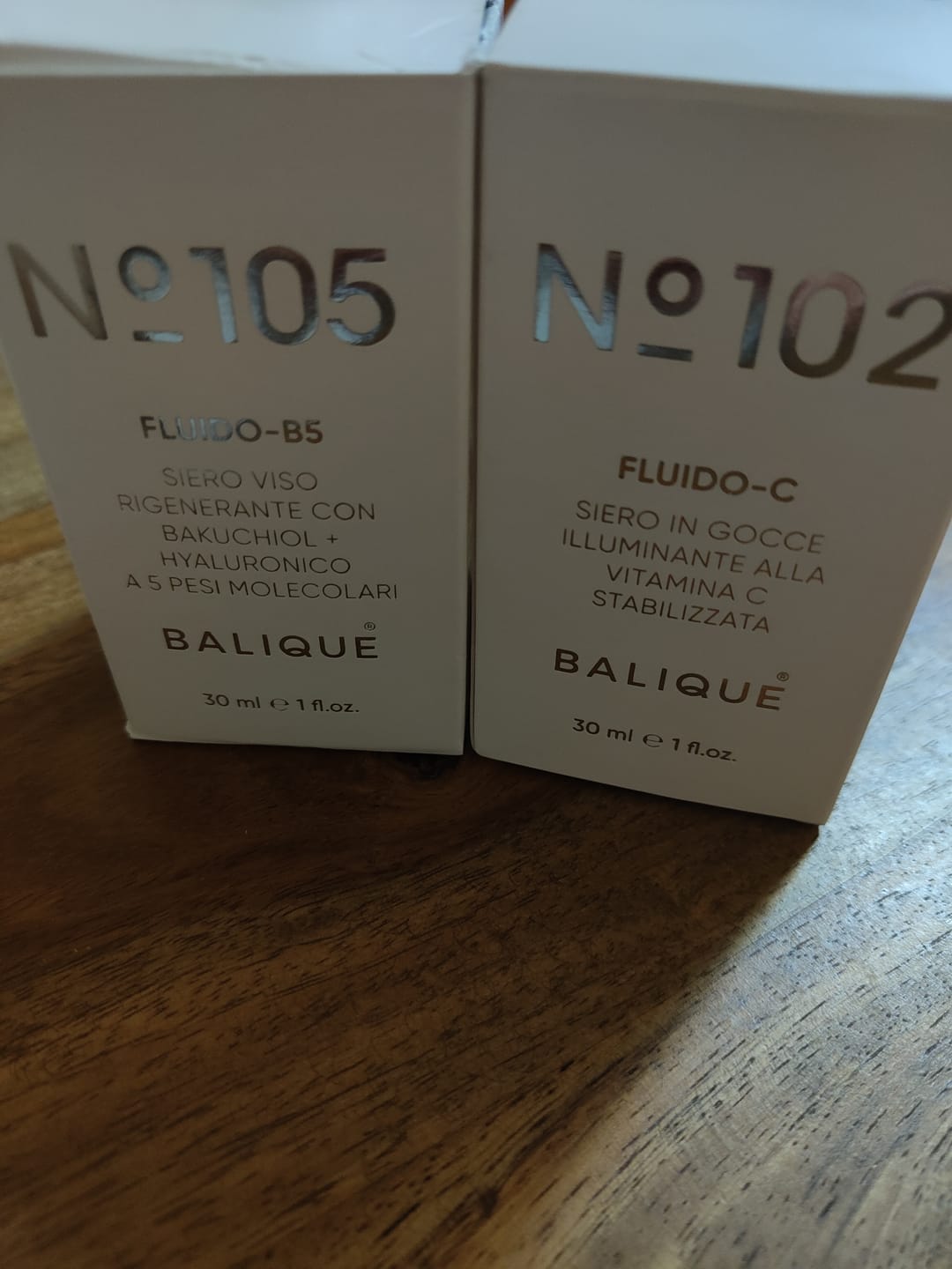 Customer photo review of N°105 - FLUIDO B5 - Siero viso