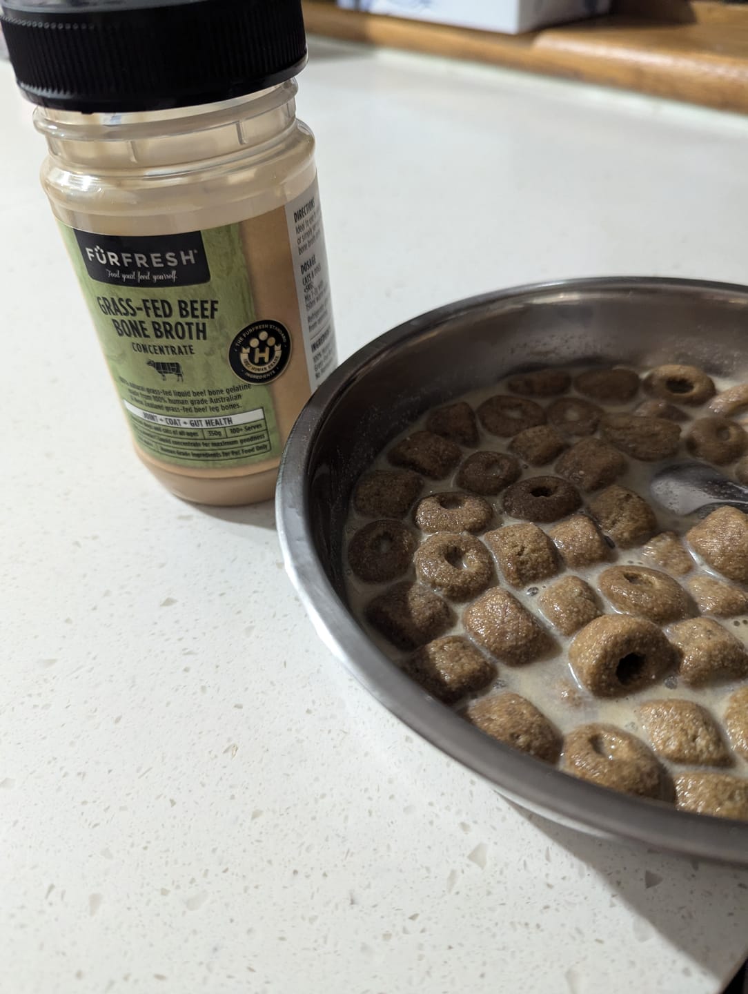 Customer photo review of Grass-Fed Beef Bone Broth Concentrate