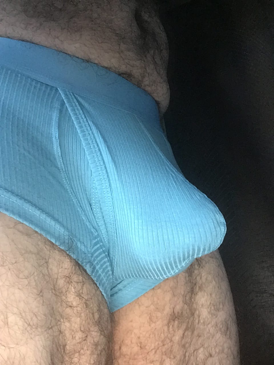 Customer photo review of 3 Pack Separate Ball Support Pouch Trunks