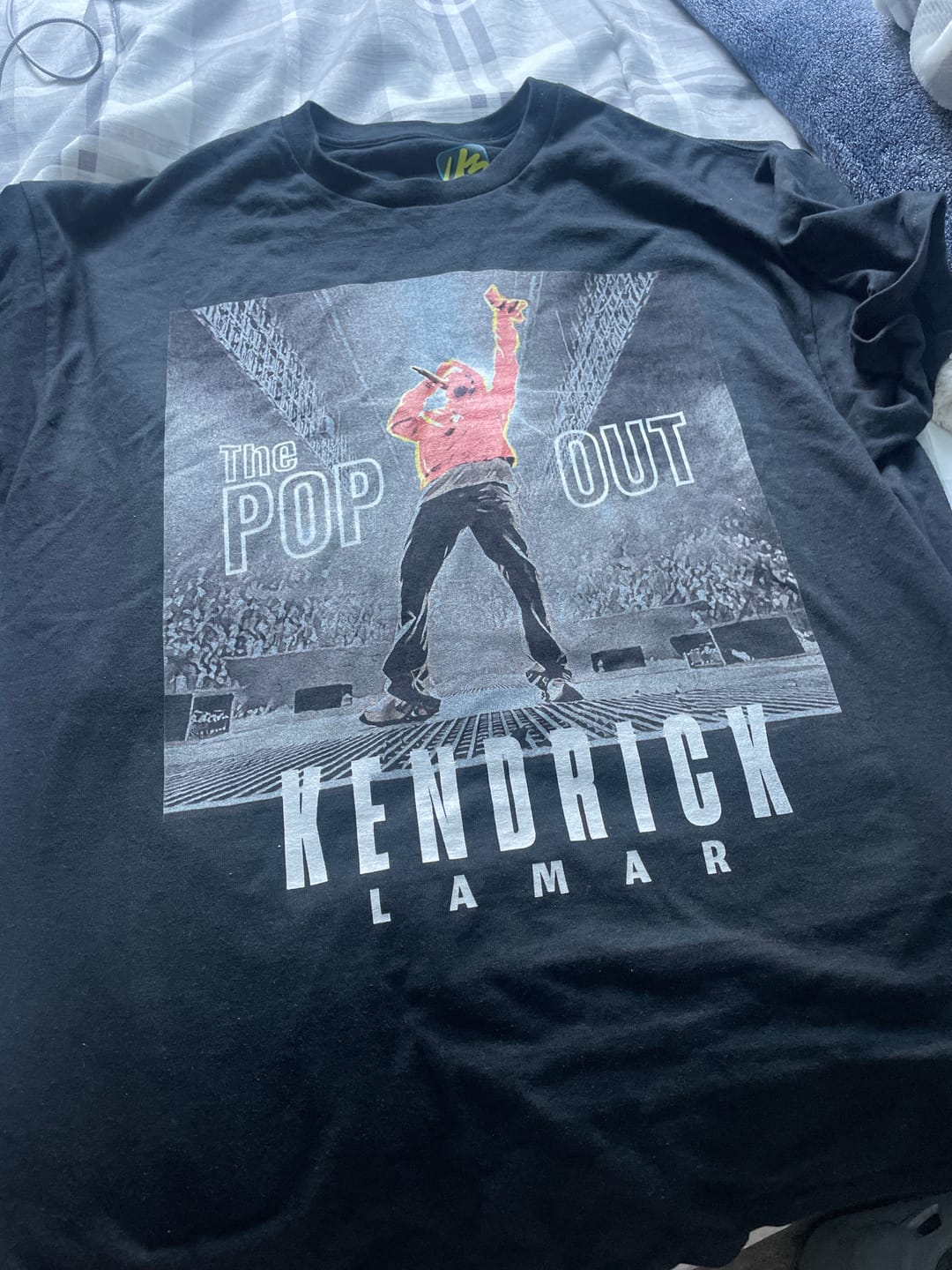 Customer photo review of Kendrick Pop Out T-shirt