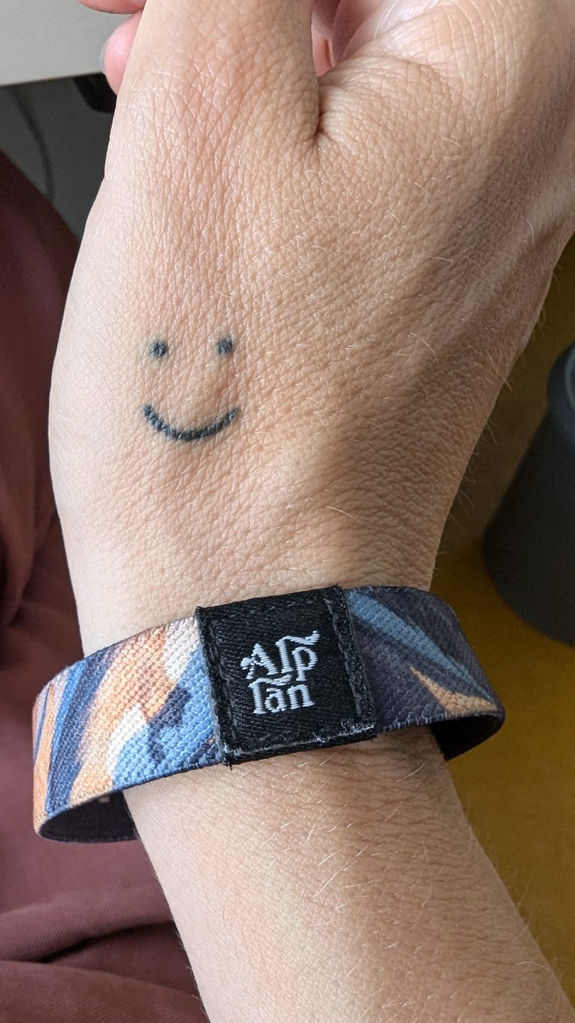 Customer photo review of No mountain too high, no trail to long - Elastisches Armband