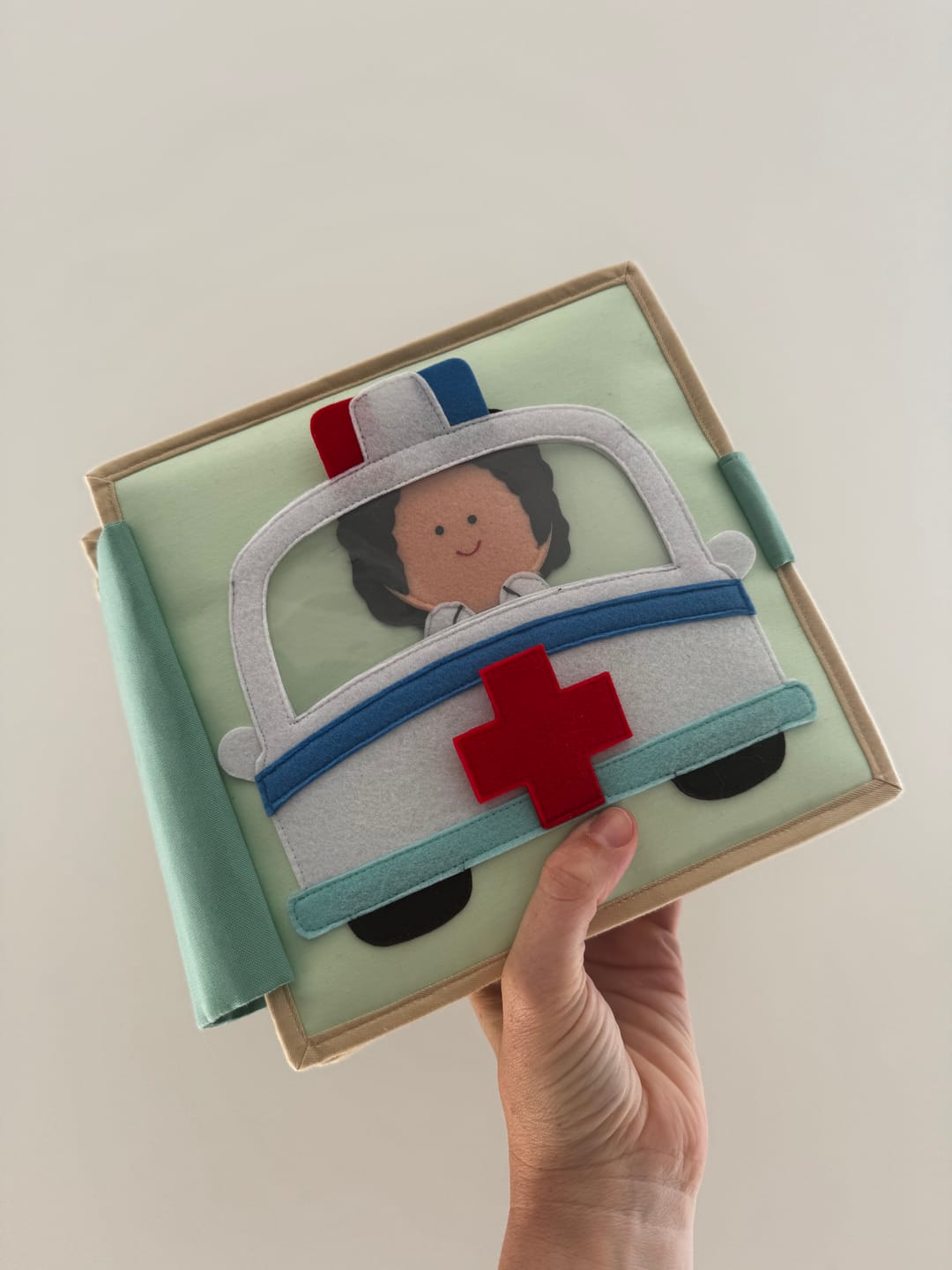 Customer photo review of Little Medic Creative Play Quiet Book