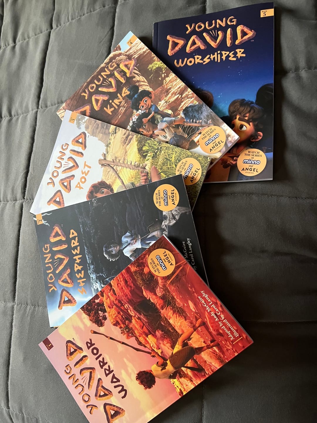 Customer photo review of YOUNG DAVID: Worshiper Chapter Book