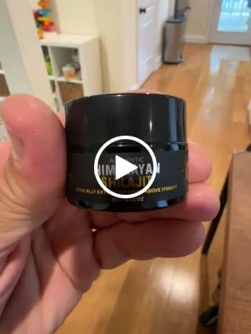 Customer video review of Authentic Himalayan Shilajit® 60 Days Sun Dried Organic Resin