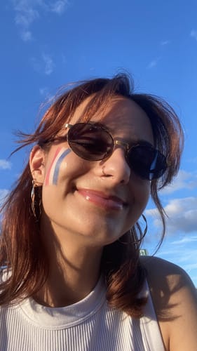 Customer photo review of Faux piercing Léa