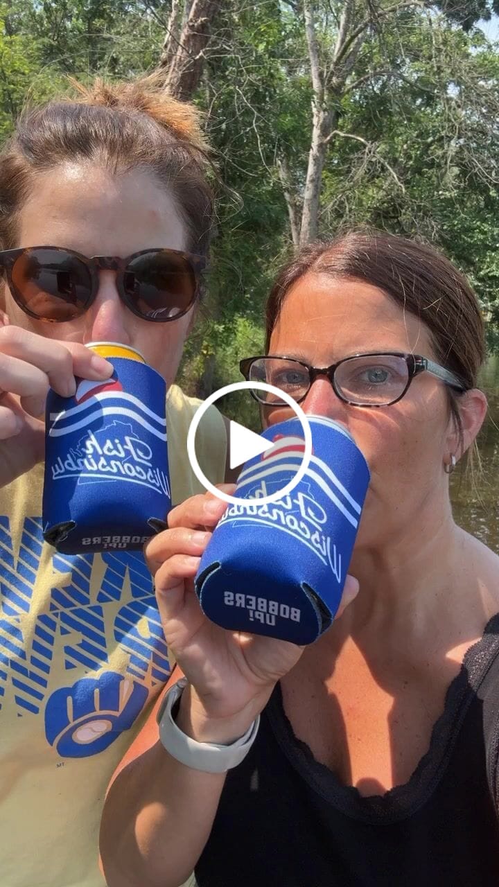Customer video review of Fish Wisconsinbly "Bobber" Coozie