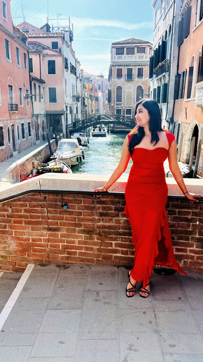 Customer photo review of Cougar Ruffled Bodycon Maxi Dress