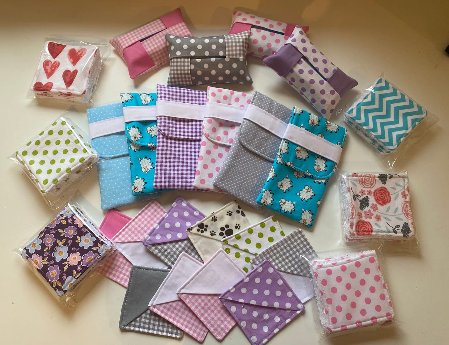 Customer photo review of 20 Piece Cotton Fat Quarter Bundle Box