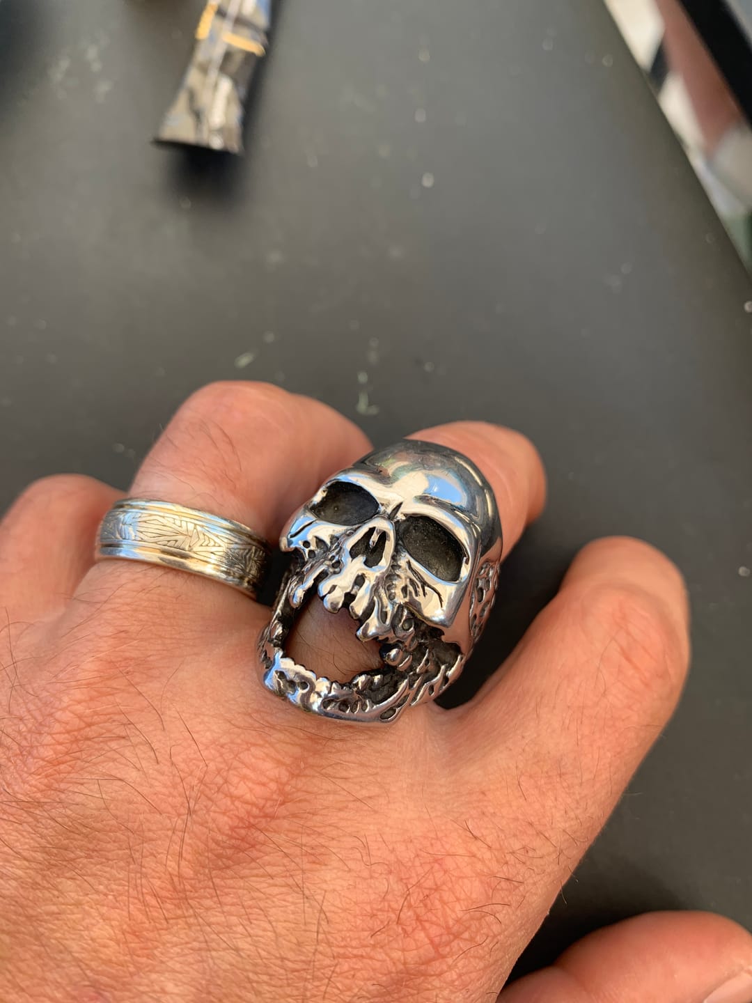 Customer photo review of RIDE TILL DEATH. - SILVER