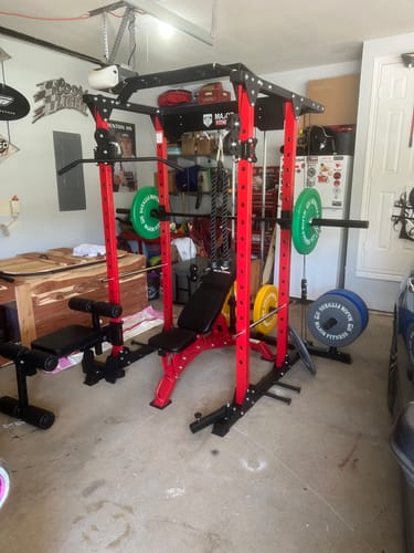 Customer photo review of Major Fitness PLM03 All-In-One Home Gym Power Rack