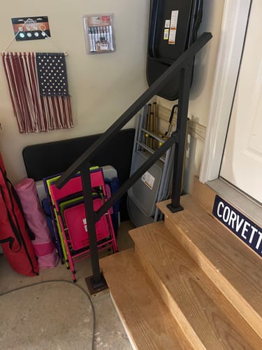 Customer photo review of Parts- Replacement Stairs Post (Upper or Lower)