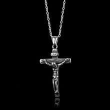 Customer photo review of Jesus Piece. Necklace
