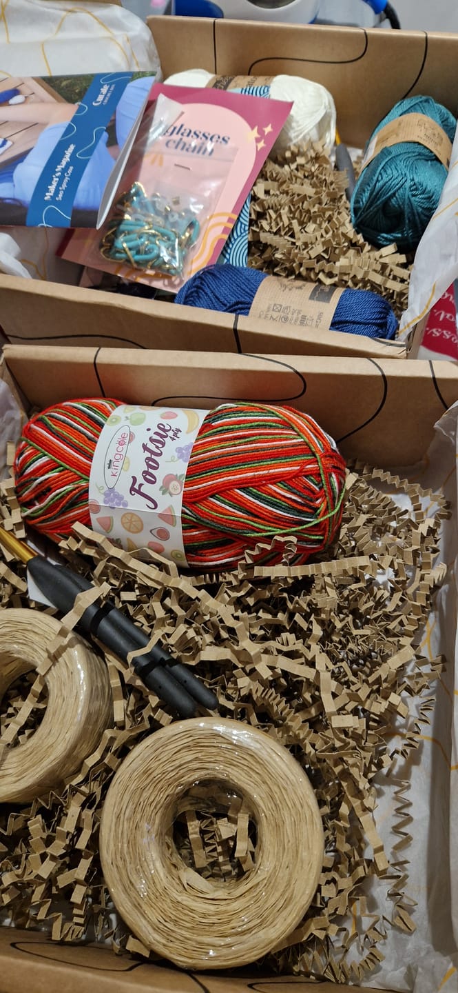 Customer photo review of Curate Crochet Box - Gift a Box