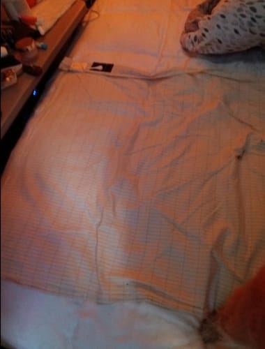 Customer photo review of PureGrounding® Grounding Sheet
