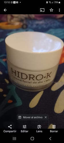 Customer photo review of Hidro-K Día - Crema hidratante