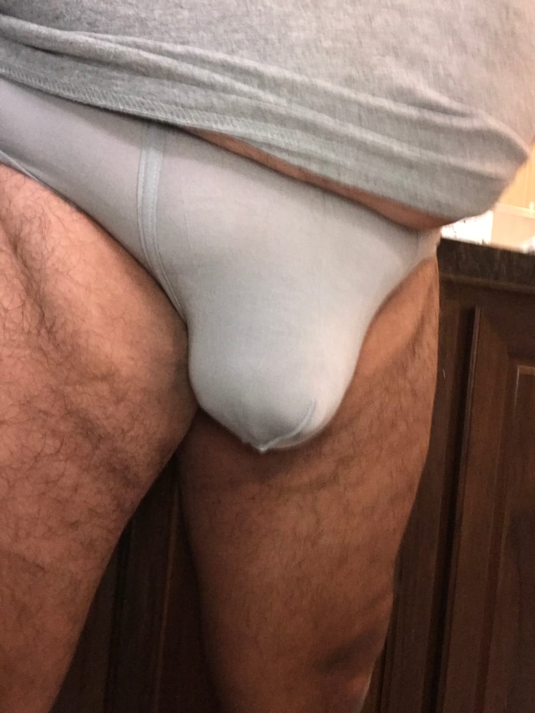 Customer photo review of FreeLonger Men's Comfy Separate Big Pouch Briefs