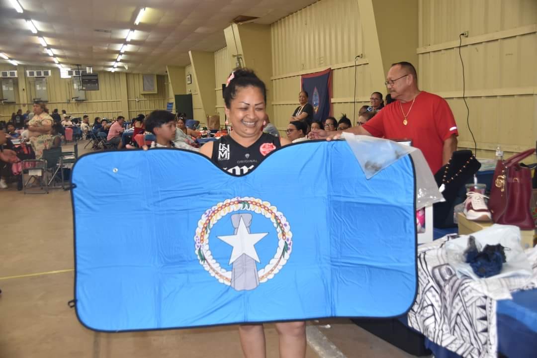 Customer photo review of CNMI Seal Saipan Tinian Rota Car Sun Shade