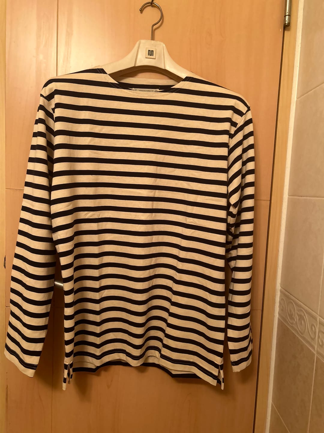 Customer photo review of Breton Stripe Long Sleeve T-Shirt