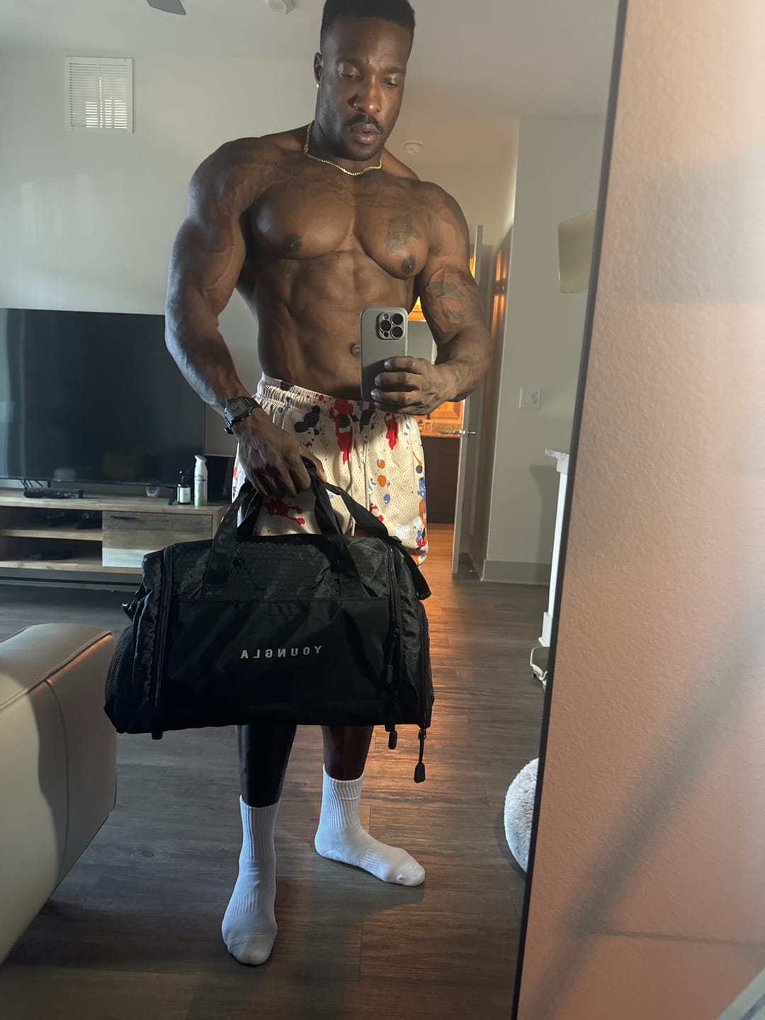 Customer photo review of 740 Elite Duffle Bags