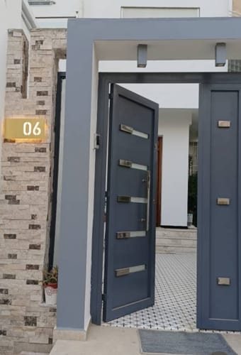 Customer photo review of Numero civico luminoso modello Lux Horizontal