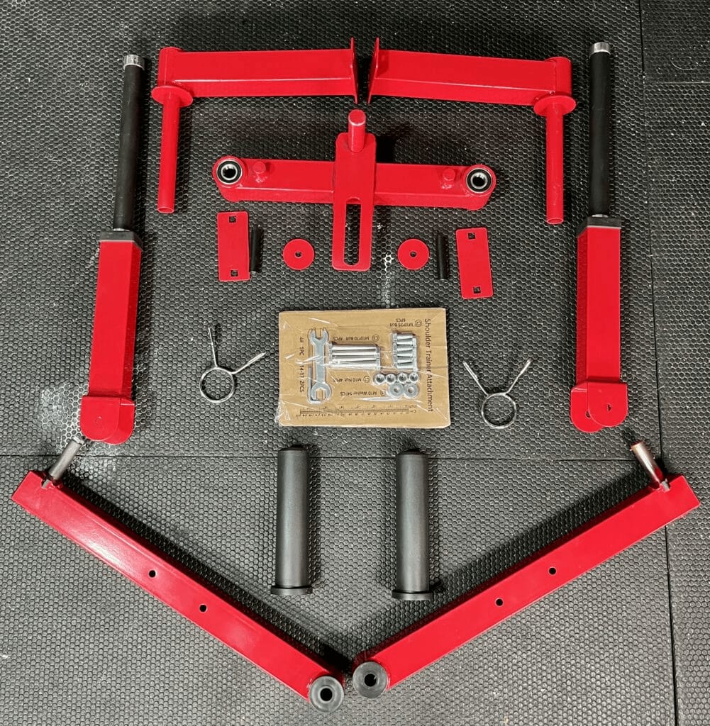 Customer photo review of Rack Mounted Lateral Raise