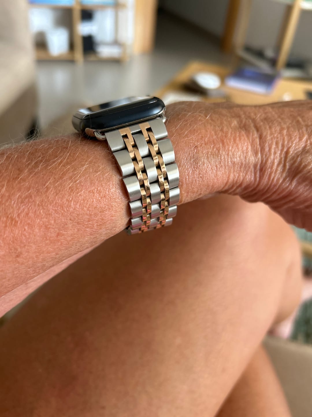 Customer photo review of Themis Stainless Band