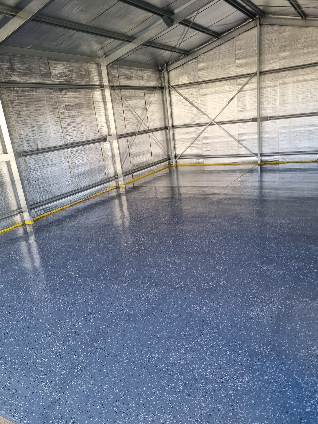 Customer photo review of U-Coat Epoxy Flake Floor Kit ™️
