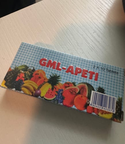 Customer photo review of GML-Apeti (20 Tablets)