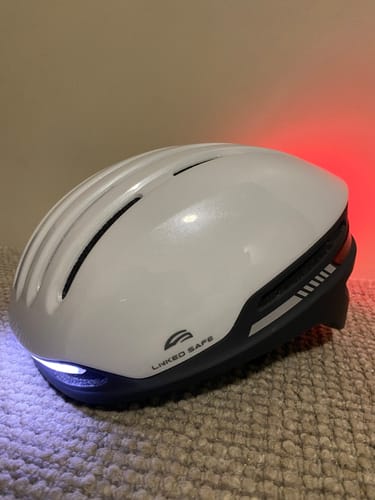 Customer photo review of Smart Cycling Helmet