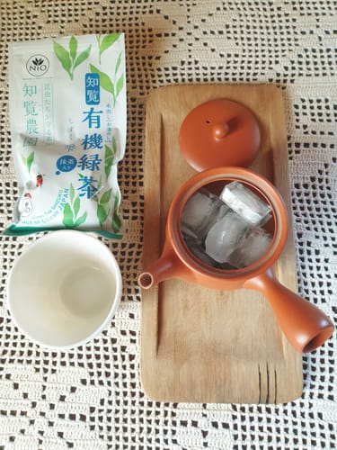 Customer photo review of Sencha Shizuku with Matcha Powder
