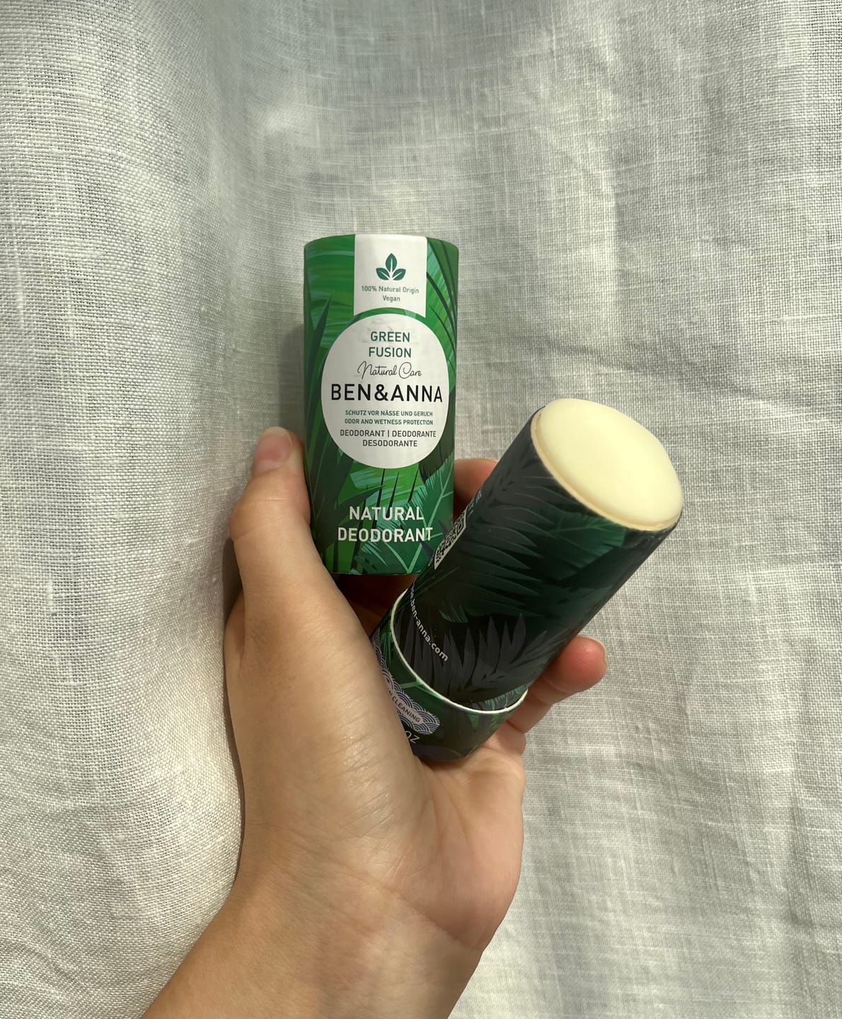 Customer photo review of DEO PAPERTUBE – GREEN FUSION