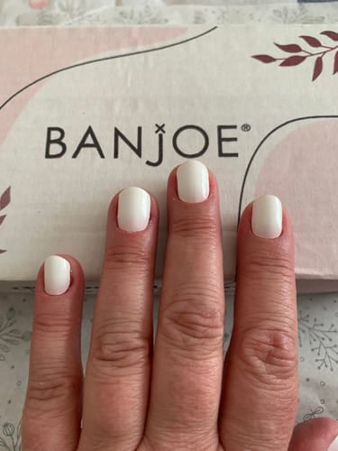 Customer photo review of Degradado Rosa | Stickers de Gel