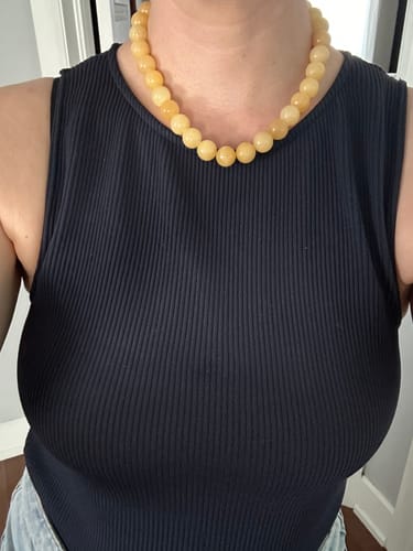 Customer photo review of Soleil Necklace