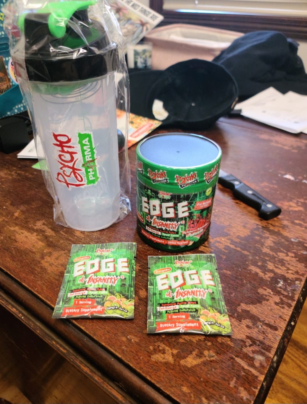 Customer photo review of Psycho Pharma Shaker Cup