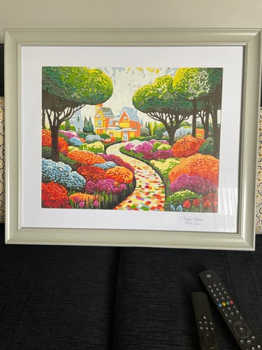 Customer photo review of Abstract Garden No 3