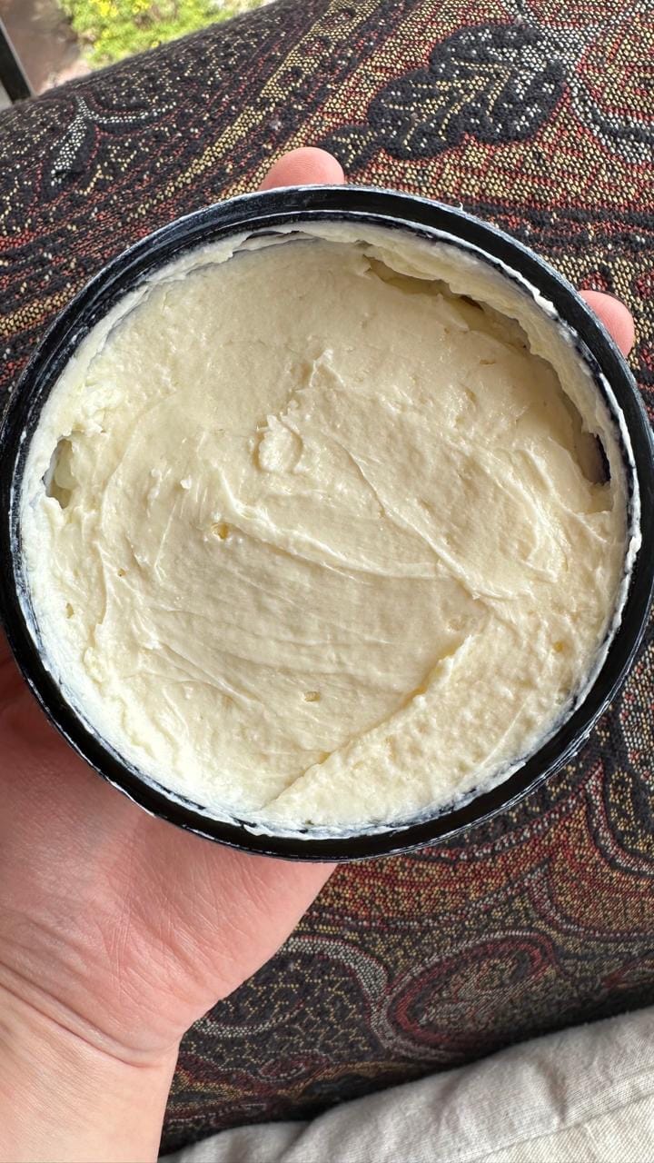 Customer photo review of Prebiotic Body & Face Cream
