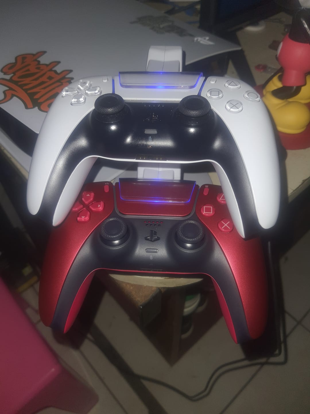 Customer photo review of PlayStation 5 (PS5) DualSense Wireless Controller - Volcanic Red