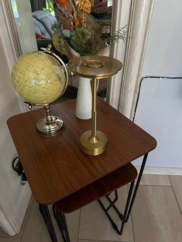 Customer photo review of Cordless Modern Aura Table Lamp - Cordless Table Lamp with Touch Control & Modern Nordic Design