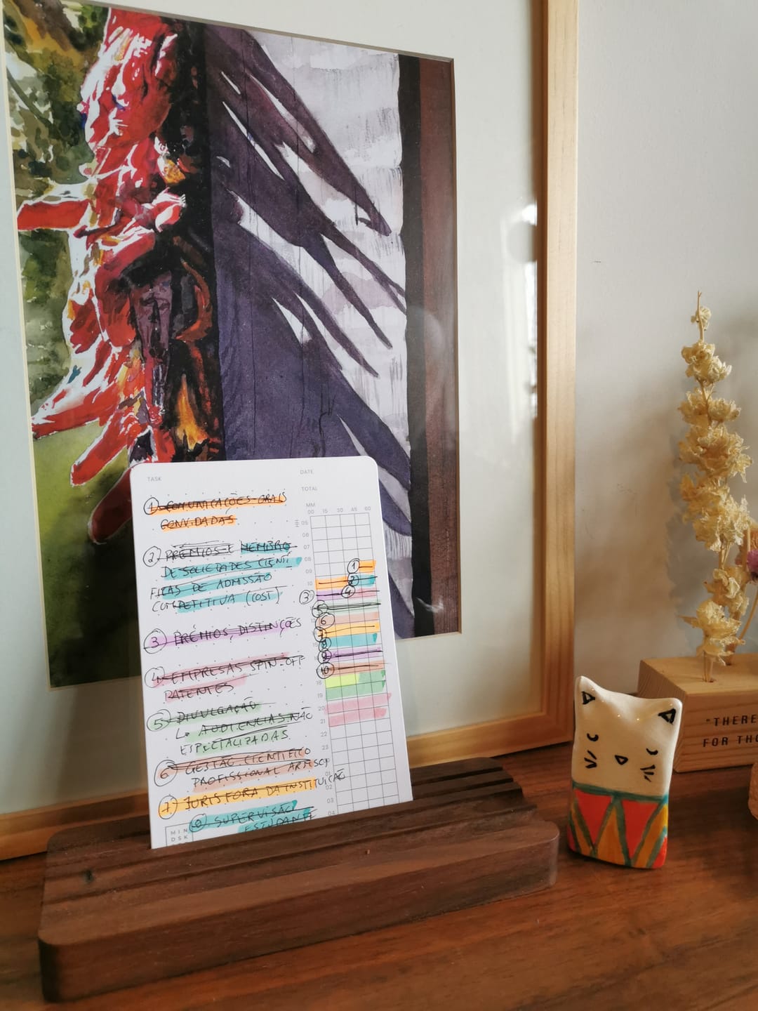 Customer photo review of Task & Time Cards