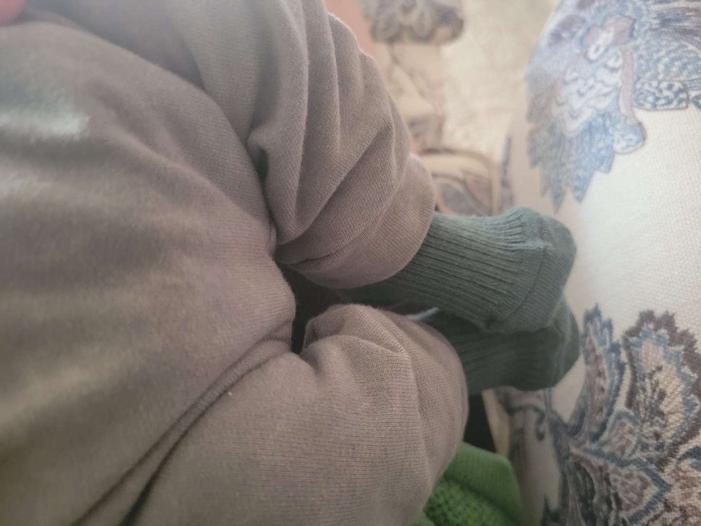 Customer photo review of Wool Socks, Baby and Toddler, Pine