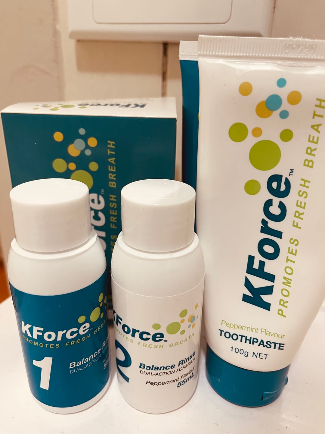 Customer photo review of KForce - Bad Breath (Cleaning Gel) Kit