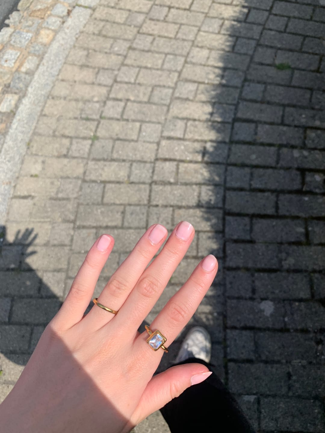 Customer photo review of Sunny Ring | 18K vergoldet