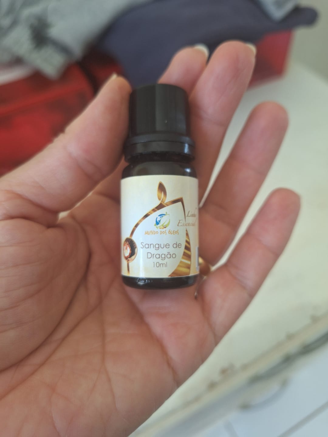 Customer photo review of Seiva Resinosa de Sangue de Dragão