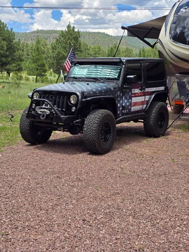 Customer photo review of MEK Removable Trail Armor: JK Armor