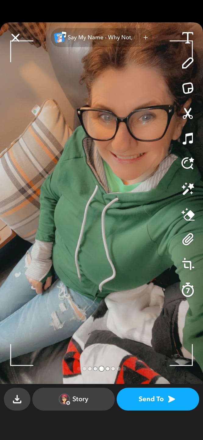 Customer photo review of Toula Purple Full zip