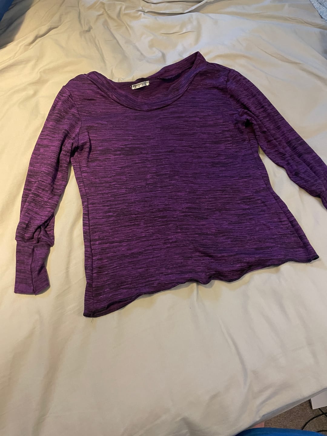 Customer photo review of Melange Jersey Fabric