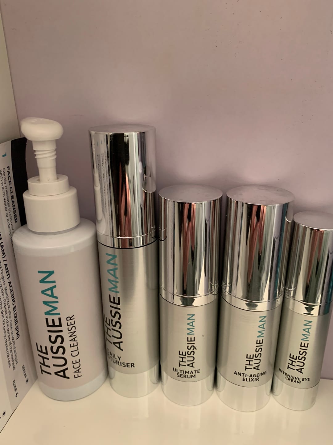 Customer photo review of ULTIMATE Anti-Ageing Skincare Bundle Deal