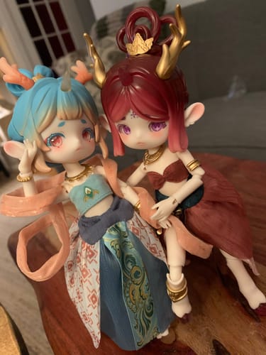 Customer photo review of Antu China Dunhuang Nine Colored Deer Series Action Figure BJD Blind Box【Shipped in Jul. 2024】